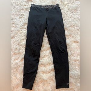 Powercore Black Leggings Small Spandex Material